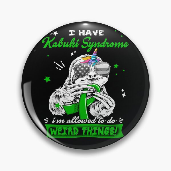 Item preview, Funny Sloth I Have Kabuki Syndrome I'm Allowed To Do Weird Things designed and sold by Kohend.