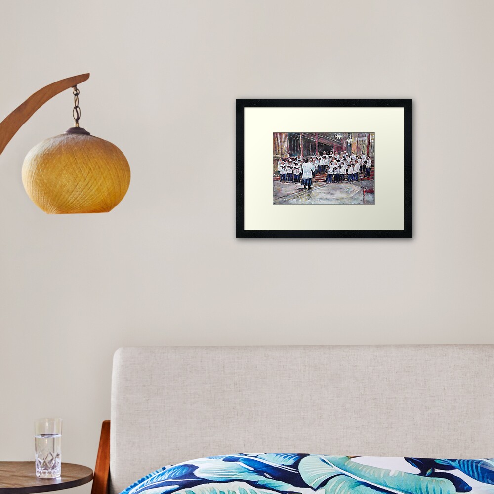 Item preview, Framed Art Print designed and sold by ballet-dance.