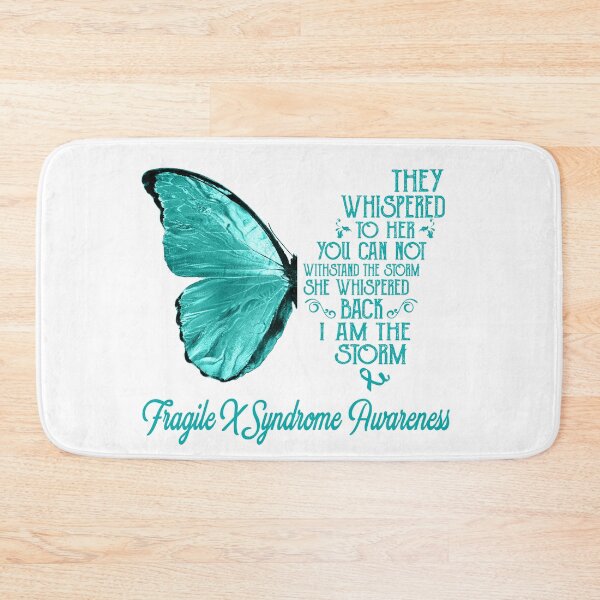 Item preview, Butterfly I Am The Storm Fragile X Syndrome Awareness designed and sold by whlrcheryl.