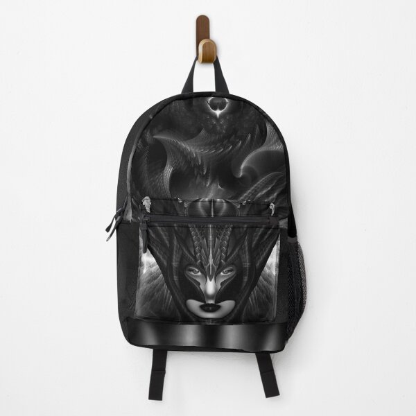 Taidushan Sai The Talons Of Time Fractal Art Portrait Backpack