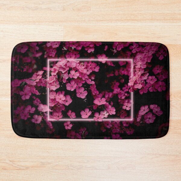 Item preview, You Can - Pink Neon Flowers designed and sold by katiamelnik.