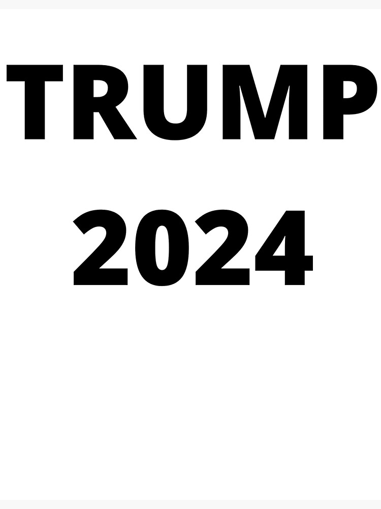 "Trump 2024" Sticker for Sale by robertalan1958 Redbubble