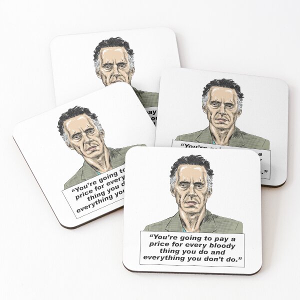 Item preview, Jordan Peterson Quote #1 (digital art version) designed and sold by MasterpieceArt.