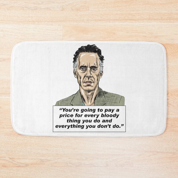 Item preview, Jordan Peterson Quote #1 (digital art version) designed and sold by MasterpieceArt.