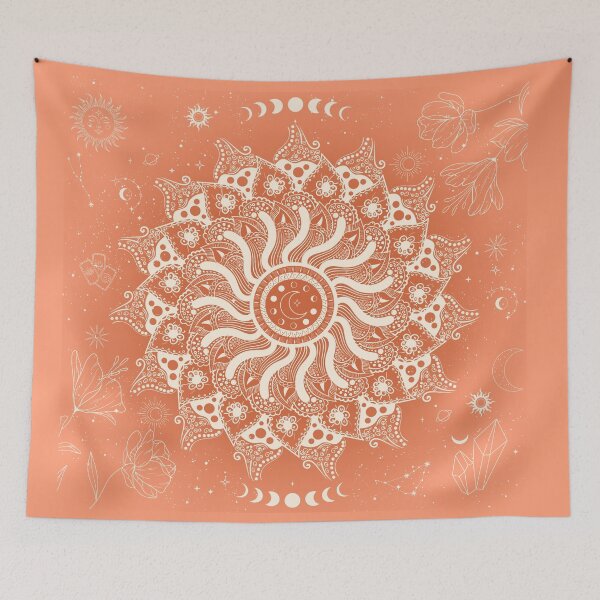 Item preview, Mystic Moon Mandala designed and sold by GlowinUp Shop.