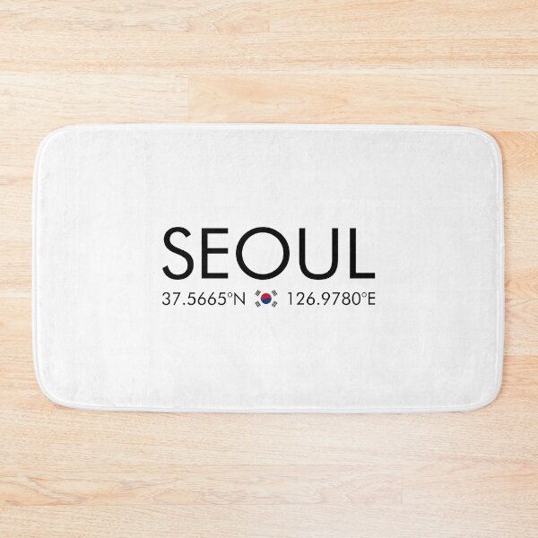 Item preview, South Korea - Seoul City Coordinates designed and sold by n0madd.