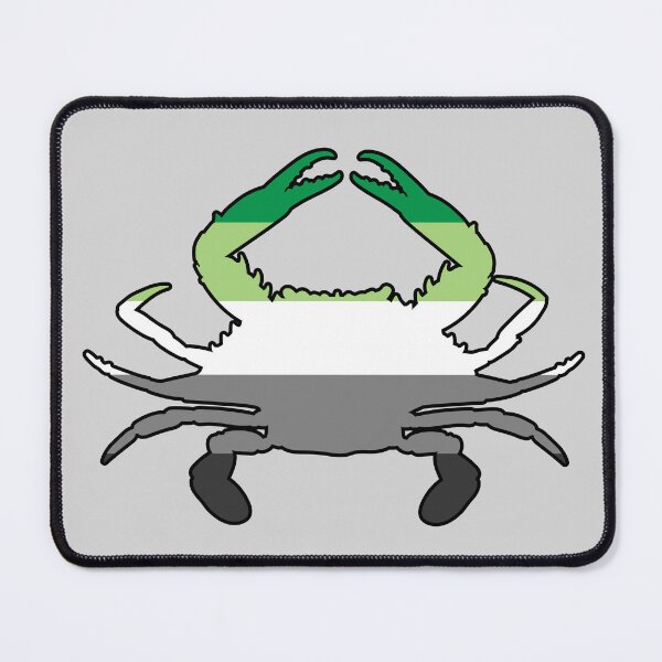 Item preview, Blue Crab: Aromantic Pride designed and sold by Zia Frazier.