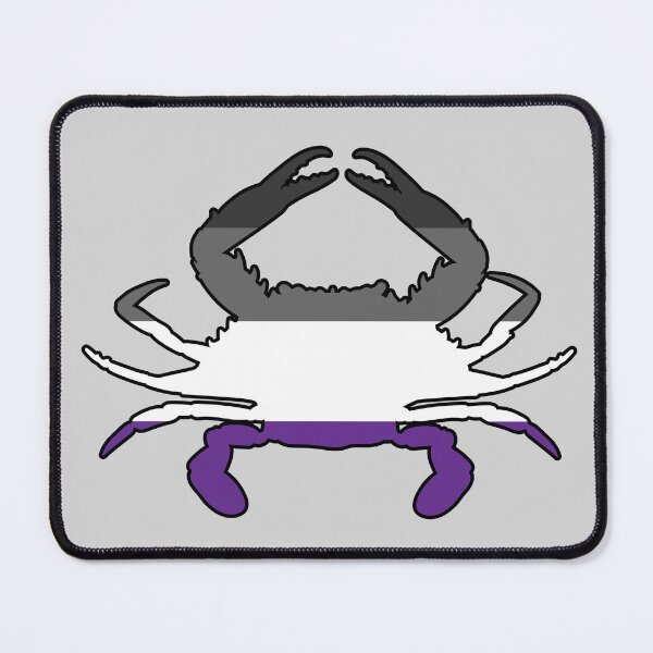 Item preview, Blue Crab: Asexual Pride designed and sold by Zia Frazier.