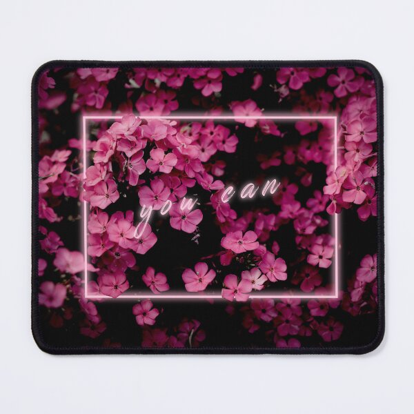 Item preview, You Can - Pink Neon Flowers designed and sold by katiamelnik.