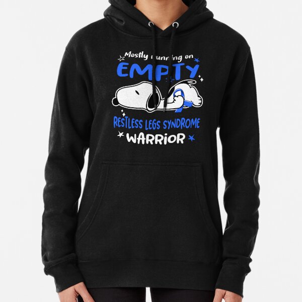Item preview, Mostly Running on Empty Restless Legs Syndrome Warrior designed and sold by Wlsnpeggy.