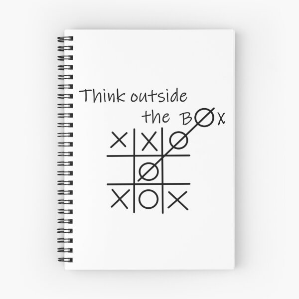 Item preview, Think outside the box - X's and O's designed and sold by svvp.
