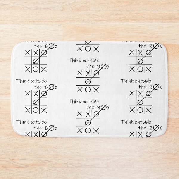 Item preview, Think outside the box - X's and O's designed and sold by svvp.