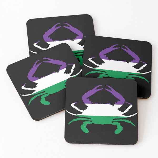 Item preview, Blue Crab: Genderqueer Pride designed and sold by Zia Frazier.