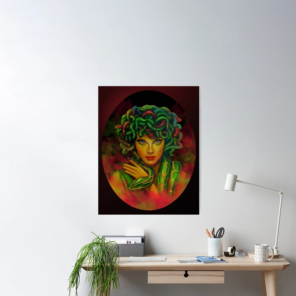 Medusa - Richa Malik Poster for Sale by Harsh Malik