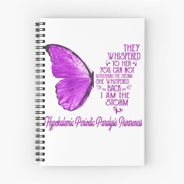 Item preview, Butterfly I Am The Storm Hypokalemic Periodic Paralysis Awareness designed and sold by whlrcheryl.