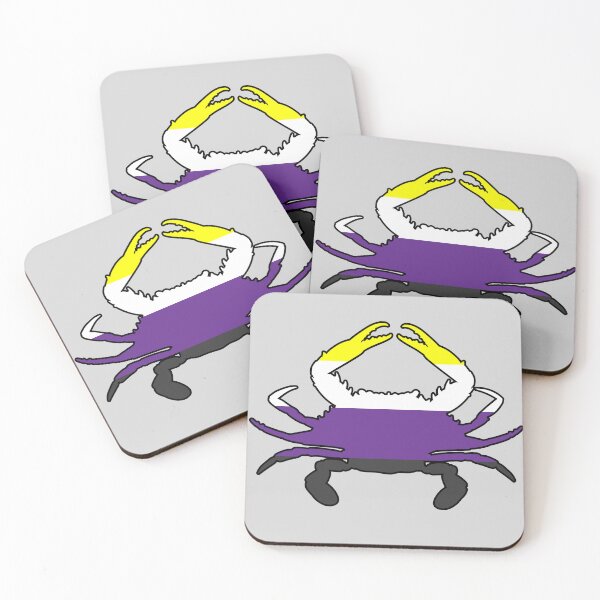 Item preview, Blue Crab: Nonbinary Pride designed and sold by Zia Frazier.