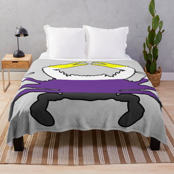 Item preview, Blue Crab: Nonbinary Pride designed and sold by Zia Frazier.