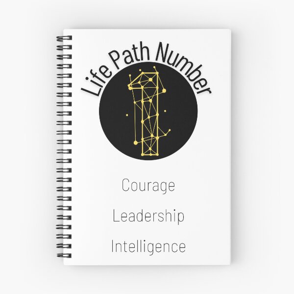 Item preview, Life Path Number 1, Courage, Leadership, Intelligence designed and sold by Black11Flamingo.