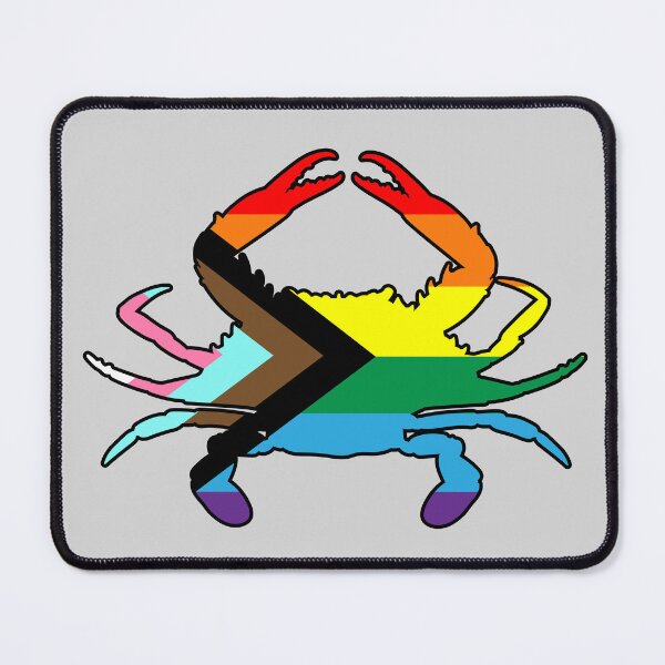 Item preview, Blue Crab: Queer Pride designed and sold by Zia Frazier.