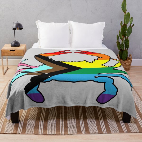 Item preview, Blue Crab: Queer Pride designed and sold by Zia Frazier.