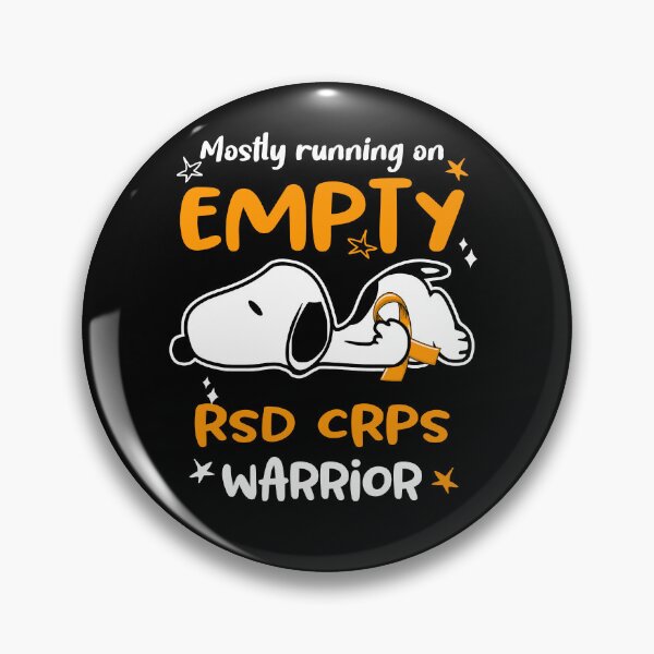 Item preview, Mostly Running on Empty RSD CRPS Warrior designed and sold by Wlsnpeggy.