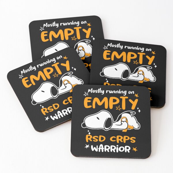 Item preview, Mostly Running on Empty RSD CRPS Warrior designed and sold by Wlsnpeggy.