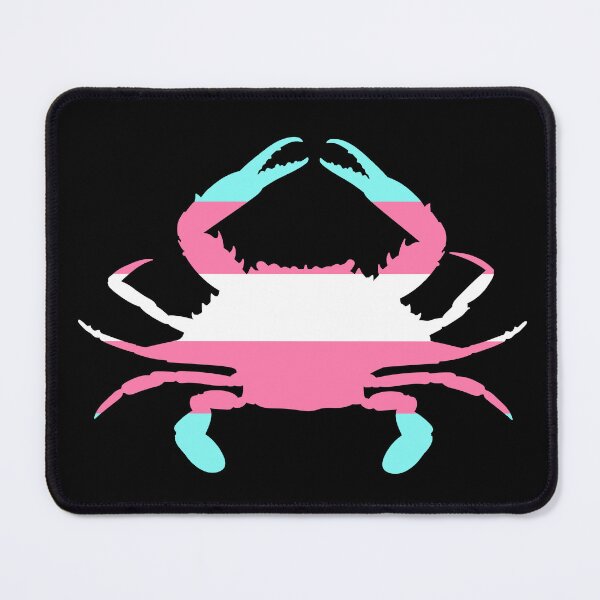 Item preview, Blue Crab: Transgender Pride designed and sold by Zia Frazier.