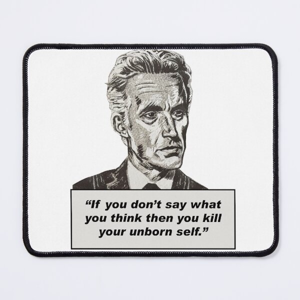 Item preview, Jordan Peterson Quote #10 (original art version) designed and sold by MasterpieceArt.