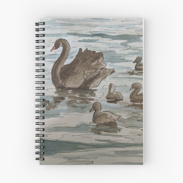 Item preview, Swimming birds designed and sold by Nicole Hanson.