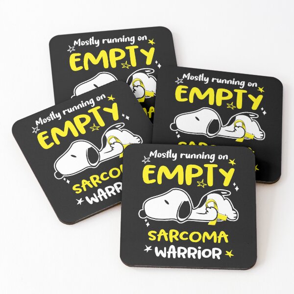 Item preview, Mostly Running on Empty Sarcoma Warrior designed and sold by Wlsnpeggy.