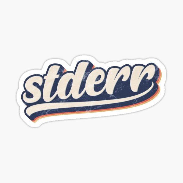Item preview, stderr retro vintage worn | standard error designed and sold by CodingStore  ★★★★★.