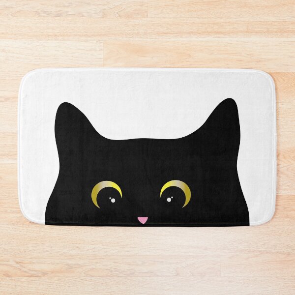 Item preview, Black Cat Face Peeking designed and sold by Ashlison.
