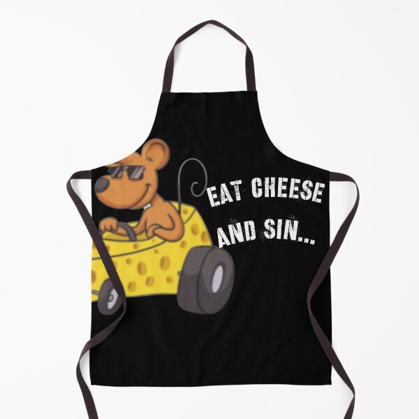 Item preview, Eat cheese and sin designed and sold by Hound-dolls.