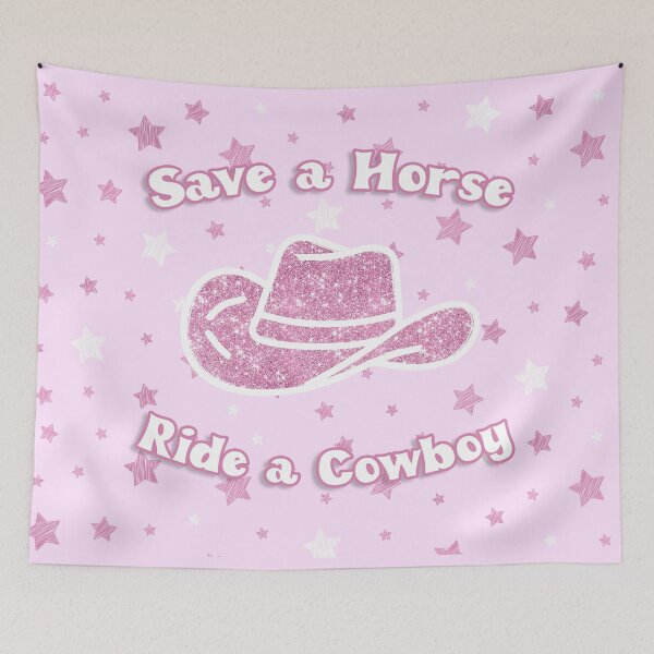 Item preview, Save a Horse Ride a Cowboy designed and sold by GlowinUp Shop.