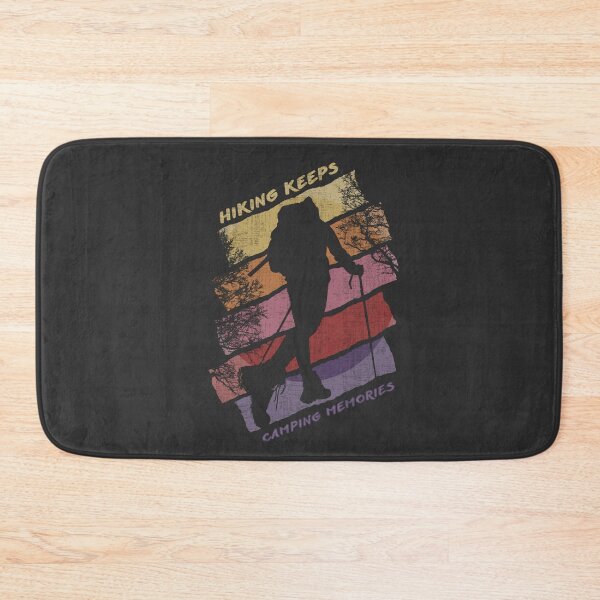 Item preview, hiking keeps camping memories - Inspirational camping quotes designed and sold by yococo.