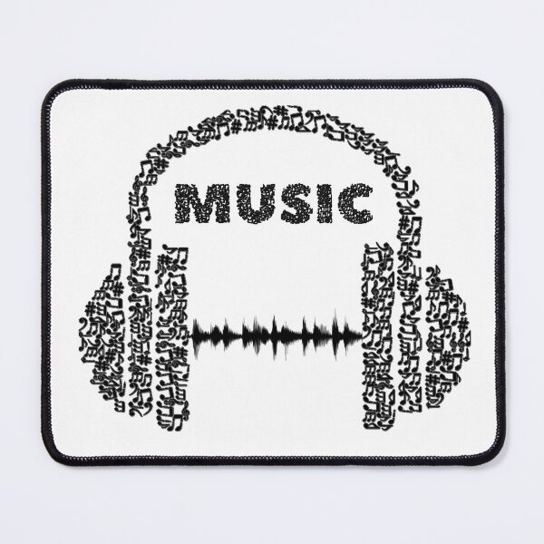 Item preview, Musicfans ... Music with headphones designed and sold by aprajoos.