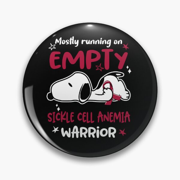 Item preview, Mostly Running on Empty Sickle Cell Anemia Warrior designed and sold by Wlsnpeggy.