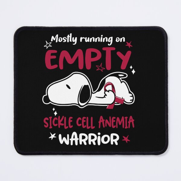 Item preview, Mostly Running on Empty Sickle Cell Anemia Warrior designed and sold by Wlsnpeggy.