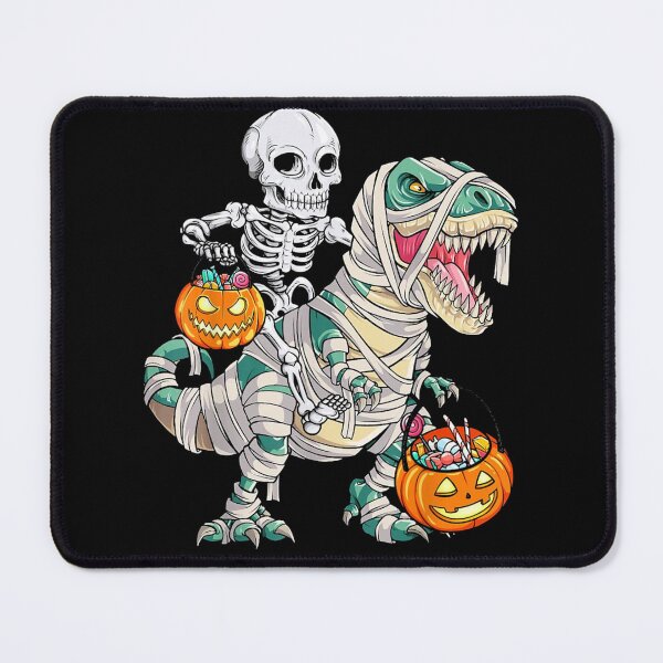Item preview, Skeleton Riding Mummy Dinosaur T rex designed and sold by Phyllis Watlington.