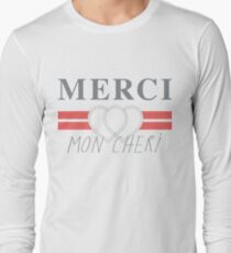 Top Shop Merci Mon Cheri Shirt Long Sleeve T-Shirt