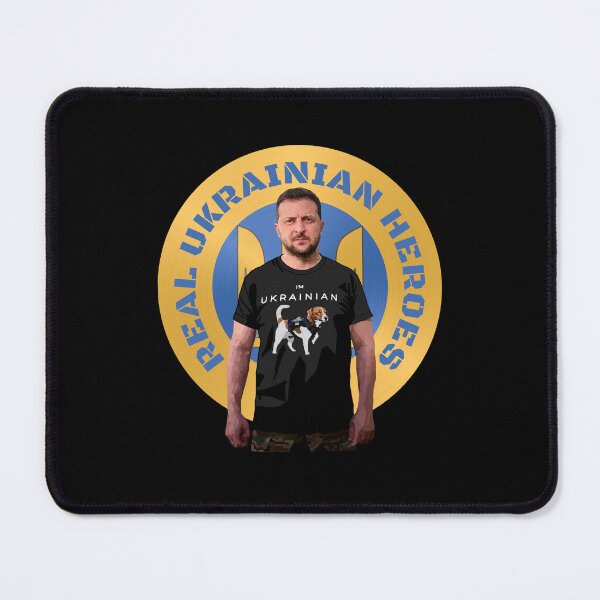 Item preview, President Zelensky Patron Dog Real Heroes - I'm Ukrainian designed and sold by Aide.