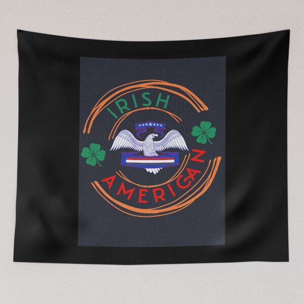 Item preview, Irish American Eagle Shamrock designed and sold by IrishPOD.