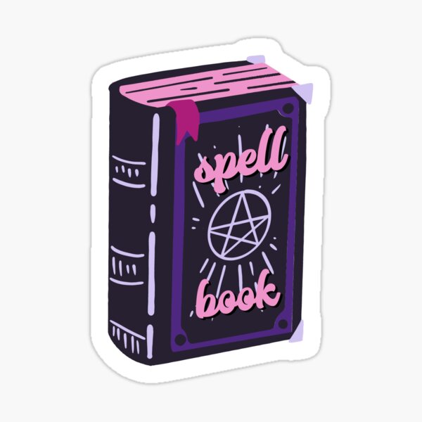Spell Book Sticker