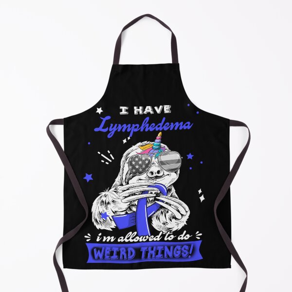 Item preview, Funny Sloth I Have Lymphedema I'm Allowed To Do Weird Things designed and sold by Kohend.