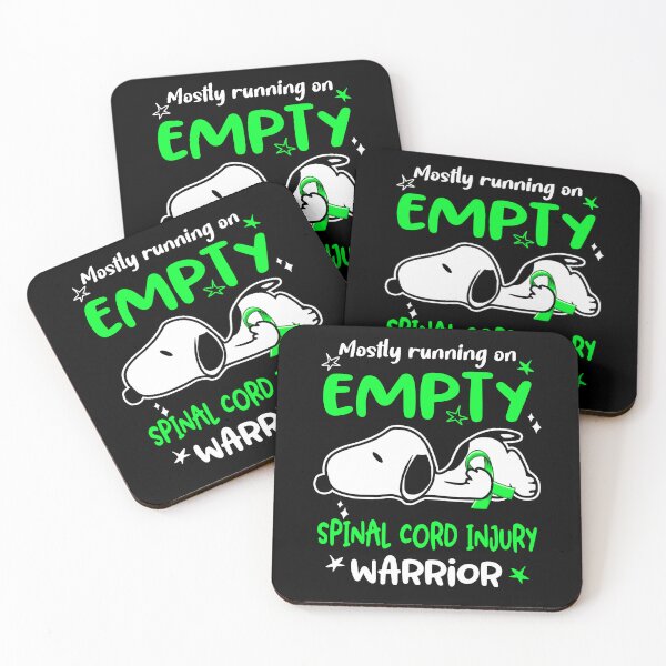 Item preview, Mostly Running on Empty Spinal Cord Injury Warrior designed and sold by Wlsnpeggy.