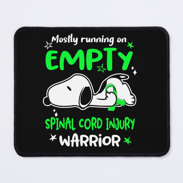 Item preview, Mostly Running on Empty Spinal Cord Injury Warrior designed and sold by Wlsnpeggy.
