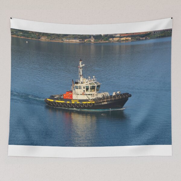 Item preview, Gaiac tugboat, New Caledonia designed and sold by FranWest.