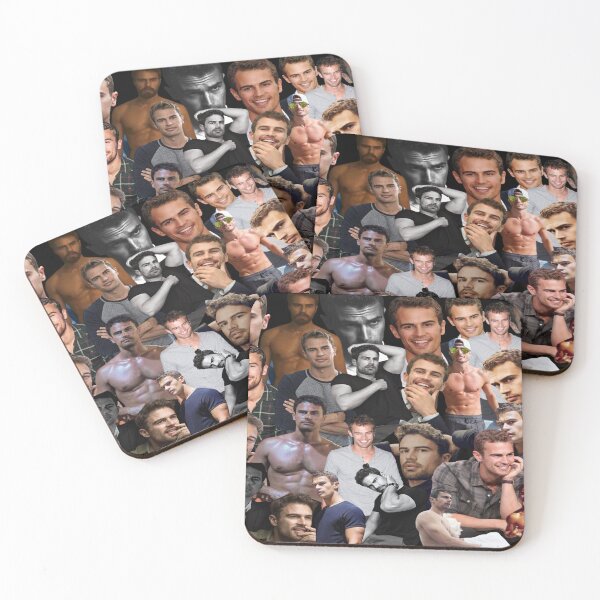 Item preview, theo james photo collage designed and sold by T-shirtakStore.