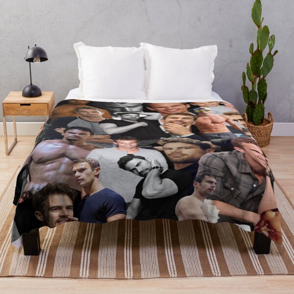 Aperçu de l'œuvre collage photo theo james créée et vendue par T-shirtakStore.