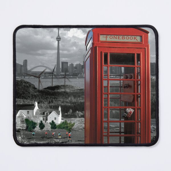 Item preview, London Calling with Classic British Fonebooth - BW & Color designed and sold by Fonebook.